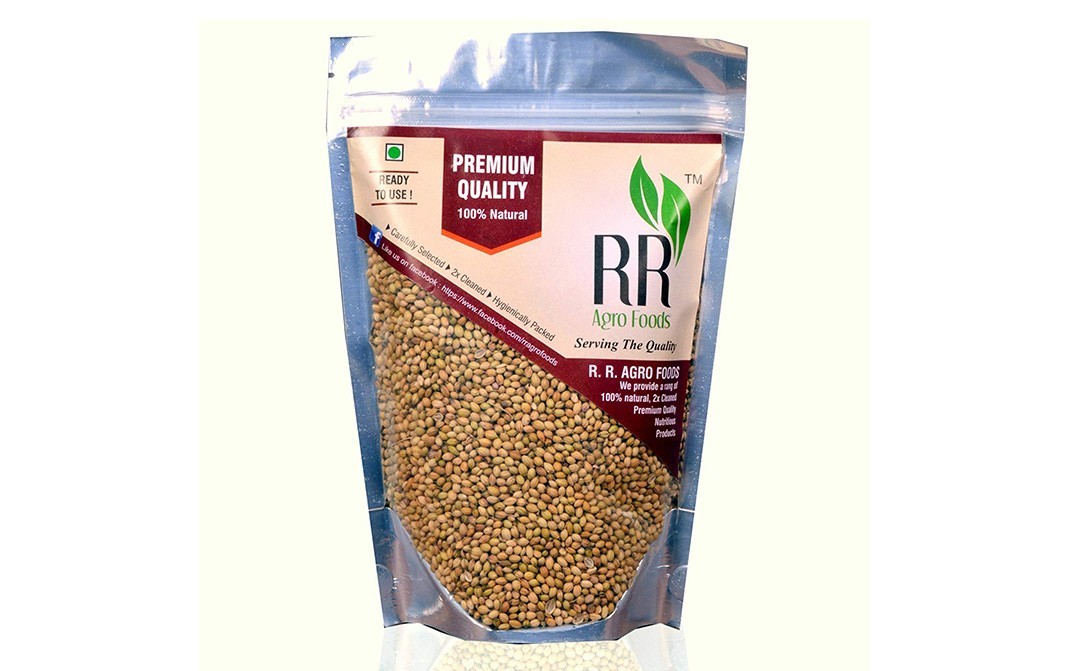 R R Agro Foods Coriander Seeds Green (Dhania)    Pack  250 grams